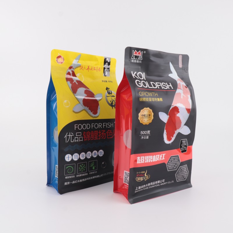 Bolsa de comida para perros con válvula