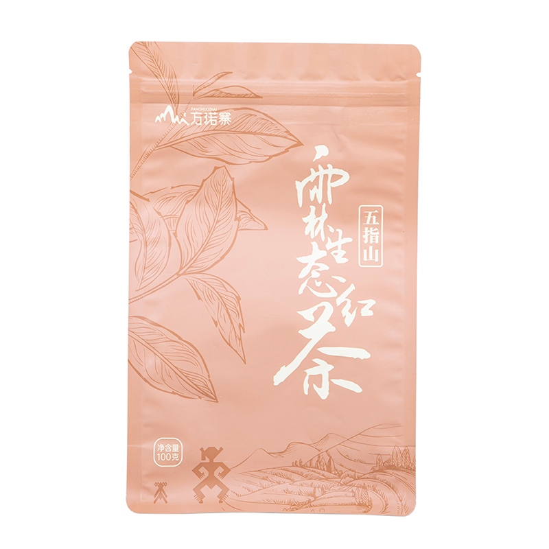 Bolsa de aluminio mate para té